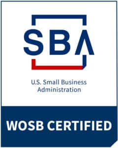 SBA Women Owned Small Business Certified Logo